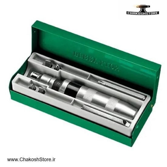 تصویر   ست سر پیچ گوشتی تقه ای برلیون 7 عددی مدل 061001013