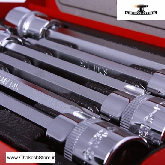 تصویر   ست آلن بکسی ستاره ای بلند LIGHT مدل S-2026