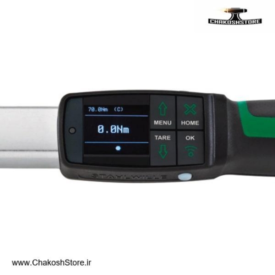 تصویر   آچار ترکمتر دیجیتال اشتایویل 100-10 نیوتن سری خور 9x12 دوکاره مدل 714/10