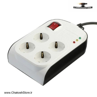 تصویر   چهار راهی و محافظ کامپیوتر PART ELECTRIC مدل 8793