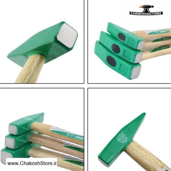 تصویر   چکش مهندسی برلیون دسته چوبی مدل 051503