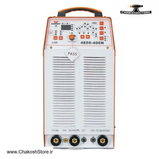 تصویر   اینورتر جوشکاری تیگ وینر 400 آمپر پالسی دیجیتال مدل 400N-4850