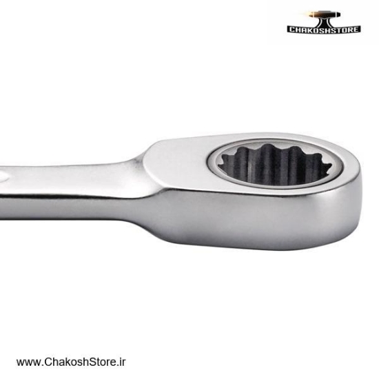 تصویر   ست آچار یکسر تخت یکسر رینگ جغجغه ای اشتایویل 5 عددی مدل 17F/5