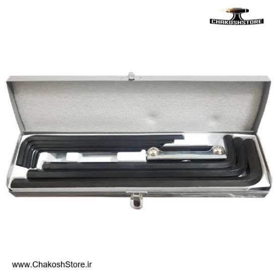 تصویر   ست آچار آلن ایت شش گوش فوق بلند اینچی 15 عددی مدل 2-014