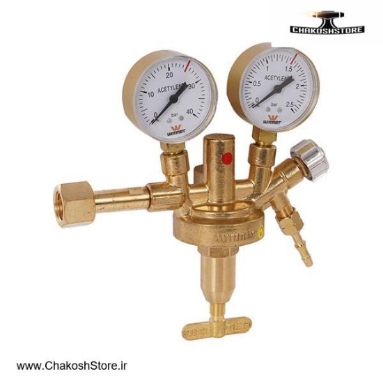 تصویر   مانومتر استیلن وینر دو گیج طرح زینسر مدل W-030AC