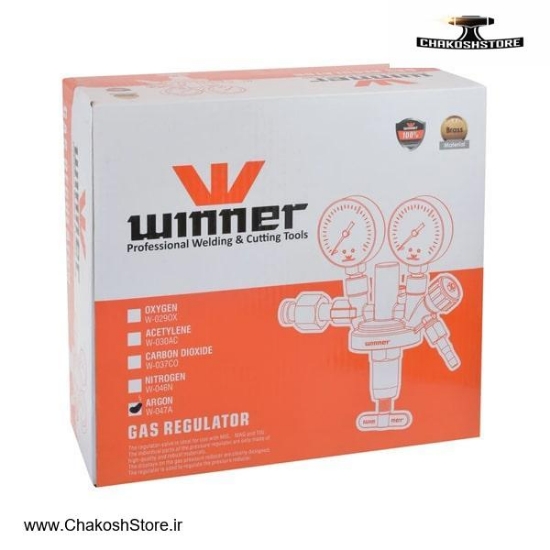 تصویر   مانومتر آرگون وینر دو گیج طرح زینسر مدل W-047A