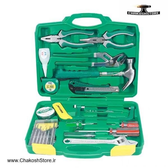 تصویر   جعبه ابزار برلیون با لوازم 22 عددی مدل 100301122