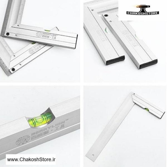 تصویر   گونیا صنعتی لبه تراز دار برلیون مدل 0707020