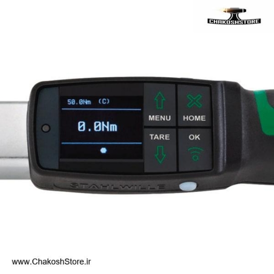 تصویر   آچار ترکمتر دیجیتال اشتایویل 60-6 نیوتن سری خور 9x12 دوکاره مدل 714/6