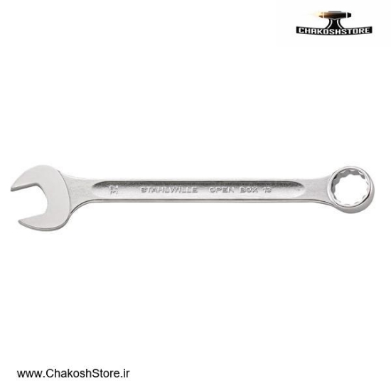 تصویر   آچار یک سر تخت یک سر رینگ اشتایویل مدل OPEN BOX 13