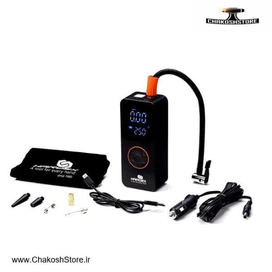 تصویر   مینی کمپرسور باد فندکی و شارژی هاردکس مدل CA-U2