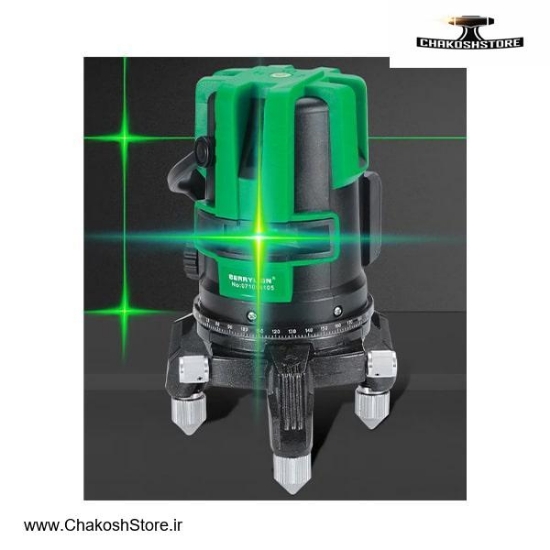 تصویر   تراز لیزری برلیون چهار بعدی نور سبز مدل 071004105