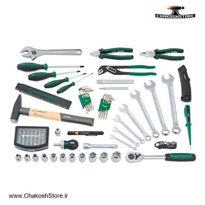 تصویر   جعبه ابزار تخصصی اشتایویل با لوازم 111 پارچه مدل 136/111 L-BOXX