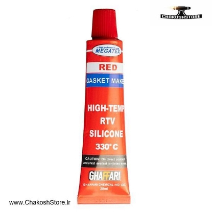 تصویر   چسب واشر ساز غفاری قرمز مدل RTV