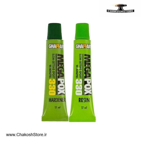 تصویر   چسب دوقلو اپوکسی غفاری مدل مگاپوکس 330