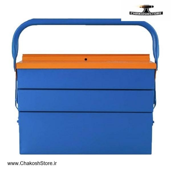 تصویر   جعبه ابزار فلزی اتوماتیک بلند وفایی 30 سانتی متر مدل 323