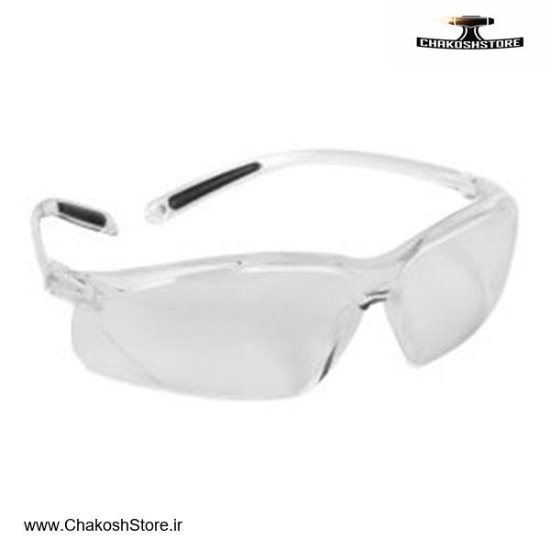 عینک ایمنی تک پلاست سفید مدل TP-E011